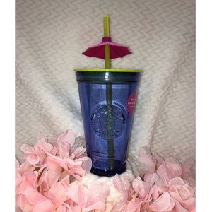 Starbucks HAWAII EXCLUSIVE Umbrella Glass Tumbler